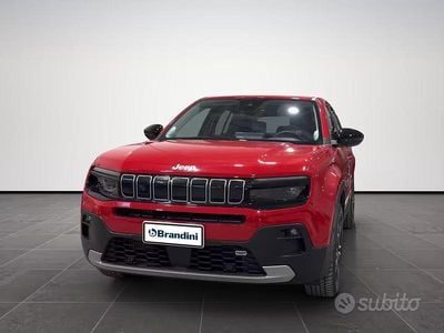 Usata Jeep Avenger Summit 101 CV (74 kW) 2024 Rosso SUV