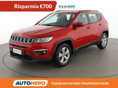 Usata Jeep Compass Longitude 120 CV (88 kW) 2019 Rosso SUV