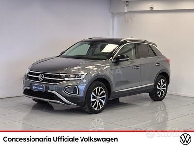 Usata VW T-Roc Style 110 CV (80 kW) 2023 Grigio SUV