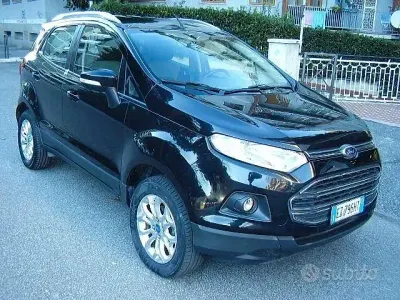 Usata Ford Ecosport 125 CV (91 kW) 2015 Nero SUV