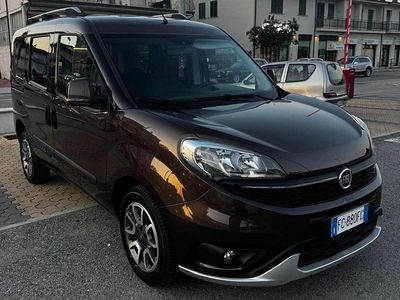 Usata Fiat Doblò Trekking 120 CV (88 kW) 2016 Marrone Monovolume