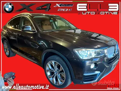 Usata BMW X4 xLine 190 CV (139 kW) 2017 Grigio SUV