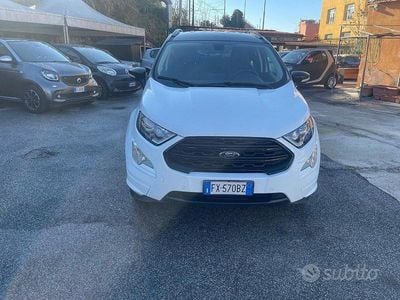 Bianco Usata 2019 Ford Ecosport ST-Line SUV | 13.499 € (Buon prezzo)