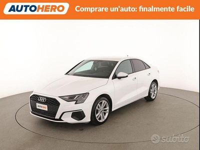 Usata Audi A3 150 CV (110 kW) 2021 Bianco Berlina