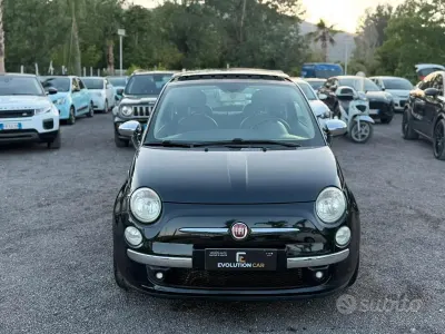 Usata Fiat 500 75 CV (55 kW) 2009 Nero Cabrio