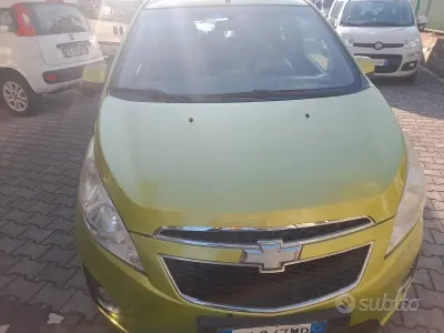 Usata Chevrolet Spark LS 79 CV (58 kW) 2012 Verde Utilitaria