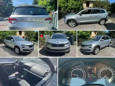 Usata Skoda Karoq Executive 116 CV (85 kW) 2019 Argento SUV