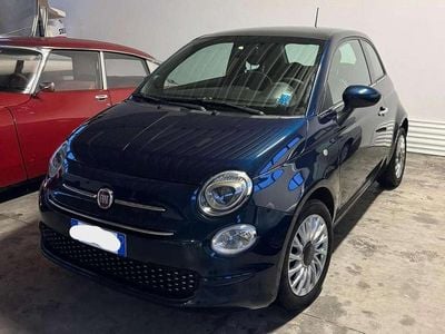 Usata Fiat 500 Lounge 69 CV (50 kW) 2020 Blu/azzurro Utilitaria