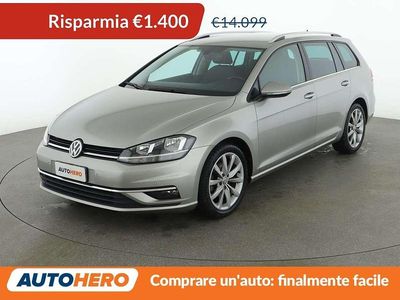Usata VW Golf VII Highline 116 CV (85 kW) 2017 Grigio Station wagon