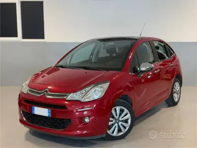 Usata Citroën C3 Exclusive 82 CV (60 kW) 2014 Rosso Berlina