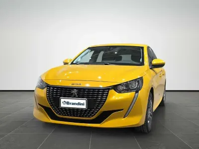 Usata Peugeot 208 Active 75 CV (55 kW) 2021 Giallo Utilitaria