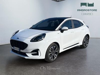 Usata Ford Puma ST-Line 125 CV (91 kW) 2023 Frozen white SUV
