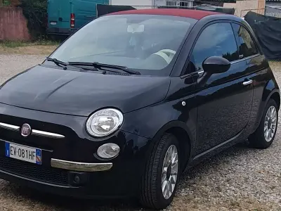 Usata Fiat 500C Lounge 69 CV (50 kW) 2014 Nero Cabrio