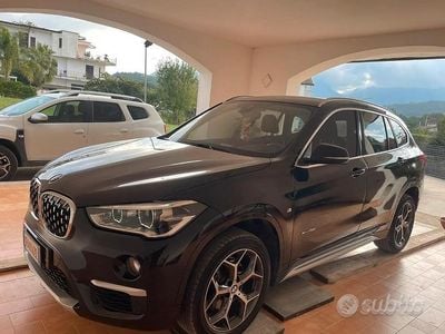 Usata BMW X1 Sport Line 150 CV (110 kW) 2015 Nero SUV