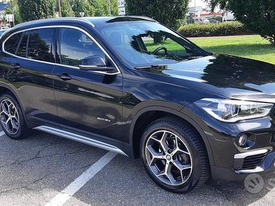 Usata BMW X1 xLine 150 CV (110 kW) 2017 Nero SUV