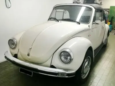Usata VW Käfer 44 CV (32 kW) 1975 Bianco Cabrio