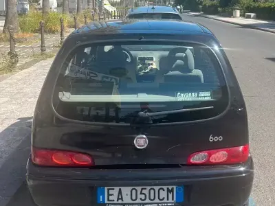 Usata Fiat 600 54 CV (39 kW) 2009 Nero Utilitaria