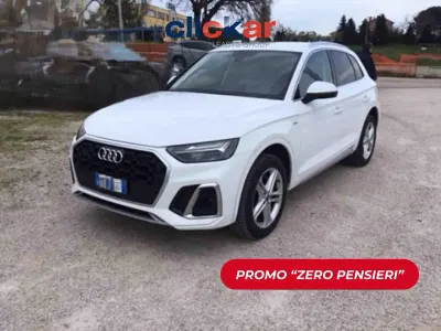 Begagnad Audi Q5 S-Line 204 HK (150 kW) 2022 Vit SUV