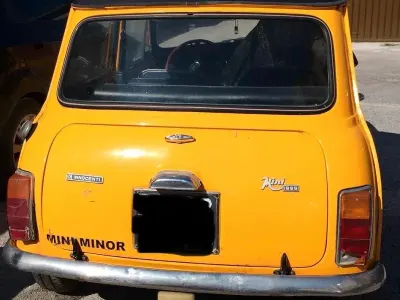 Usata Mini 1000 1970 Giallo Utilitaria