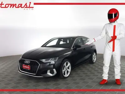 Usata Audi A3 Advanced 116 CV (85 kW) 2021 Nero brillante Berlina