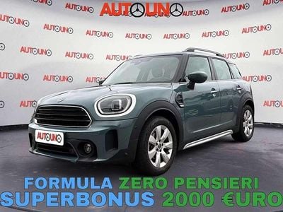 Usata Mini One Countryman 102 CV (75 kW) 2022 Verde SUV