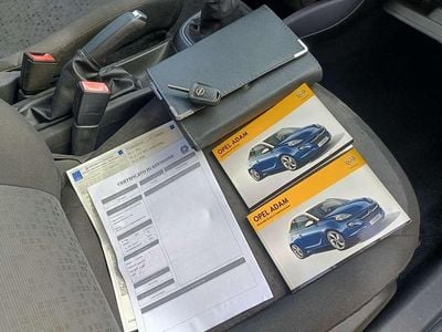 Usata Opel Adam Glam 69 CV (50 kW) 2013 Nero Utilitaria