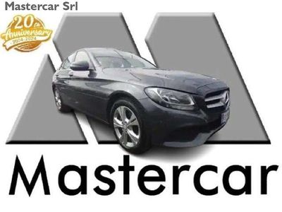 Usata Mercedes C200 Business 136 CV (100 kW) 2016 Argento Berlina