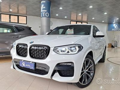 Usata BMW X4 M Sport 190 CV (139 kW) 2021 Bianco metallizzato SUV