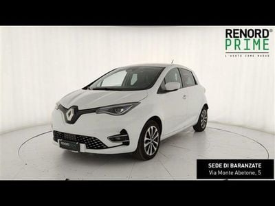 Usata Renault Zoe Intens 100 kW (136 CV) 2020 Bianco Utilitaria