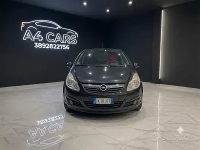 Usata Opel Corsa Club 80 CV (58 kW) 2007 Nero Utilitaria