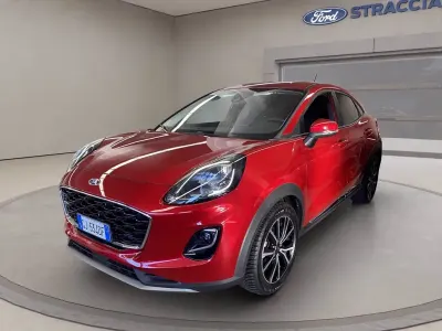 Usata Ford Puma Titanium 125 CV (91 kW) 2022 Rosso metallizzato SUV