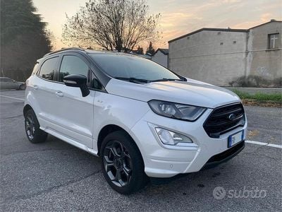 Usata Ford Ecosport ST-Line 100 CV (73 kW) 2019 Bianco SUV