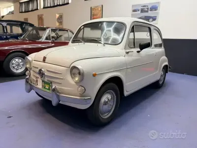 Usata Fiat 600 1960 Bianco Utilitaria