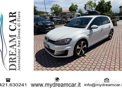 Usata VW Golf VII GTI 220 CV (161 kW) 2013 Bianco Berlina
