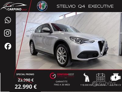 Usata Alfa Romeo Stelvio Executive 190 CV (139 kW) 2018 Grigio SUV