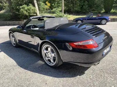 Usata Porsche 911 Carrera Cabriolet 325 CV (239 kW) 2005 Nero Cabrio