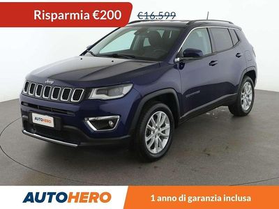 Usata Jeep Compass Limited 190 CV (139 kW) 2020 Blu SUV