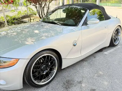 Usata BMW Z4 192 CV (141 kW) 2003 Argento Cabrio