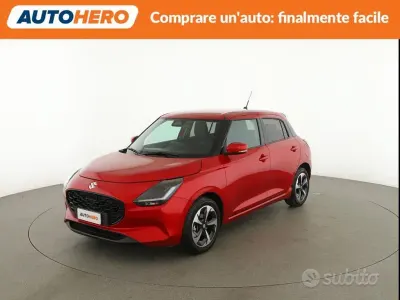 Usata Suzuki Swift 83 CV (61 kW) 2025 Rosso Utilitaria