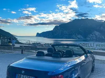 Usata BMW 120 Cabriolet 177 CV (130 kW) 2008 Blu Cabrio