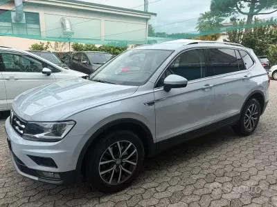 Usata VW Tiguan Allspace Advance 150 CV (110 kW) 2018 Bianco SUV