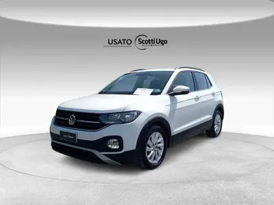 Usata VW T-Cross Style 95 CV (69 kW) 2019 Bianco SUV