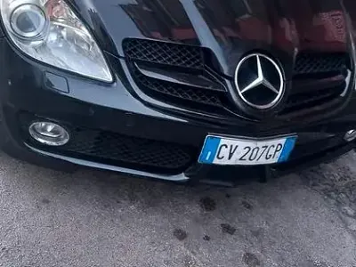 Usata Mercedes SLK200 192 CV (141 kW) 2005 Nero Cabrio