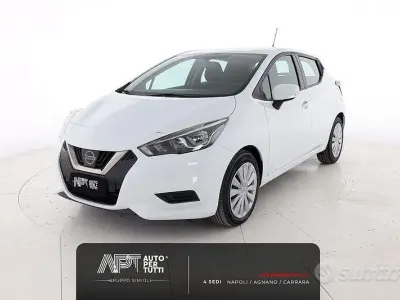 Usata Nissan Micra Acenta 71 CV (52 kW) 2019 Bianco Utilitaria