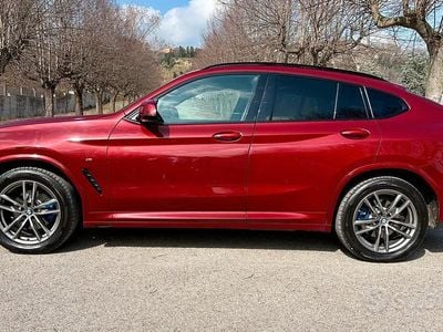 Usata BMW X4 M Sport 190 CV (139 kW) 2019 Rosso SUV