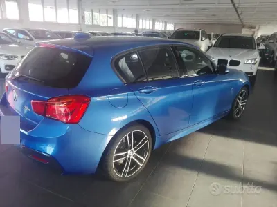 Usata BMW 114 M Sport 95 CV (69 kW) 2018 Bluazzurro Utilitaria