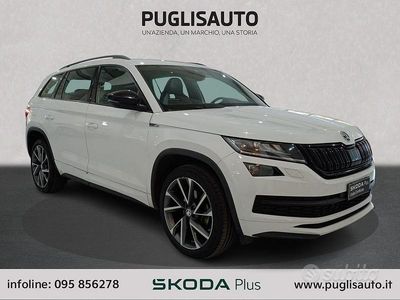 Usata Skoda Kodiaq SportLine 150 CV (110 kW) 2018 Bianco SUV