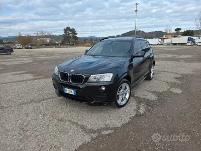 Usata BMW X3 184 CV (135 kW) 2012 Nero SUV