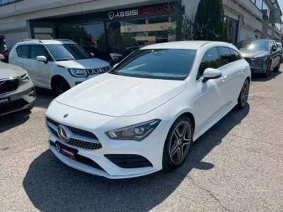 Usata Mercedes CLA200 Shooting Brake Premium 150 CV (110 kW) 2019 Bianco Station wagon