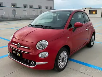 Usata Fiat 500 Lounge 95 CV (69 kW) 2018 Rosso Berlina